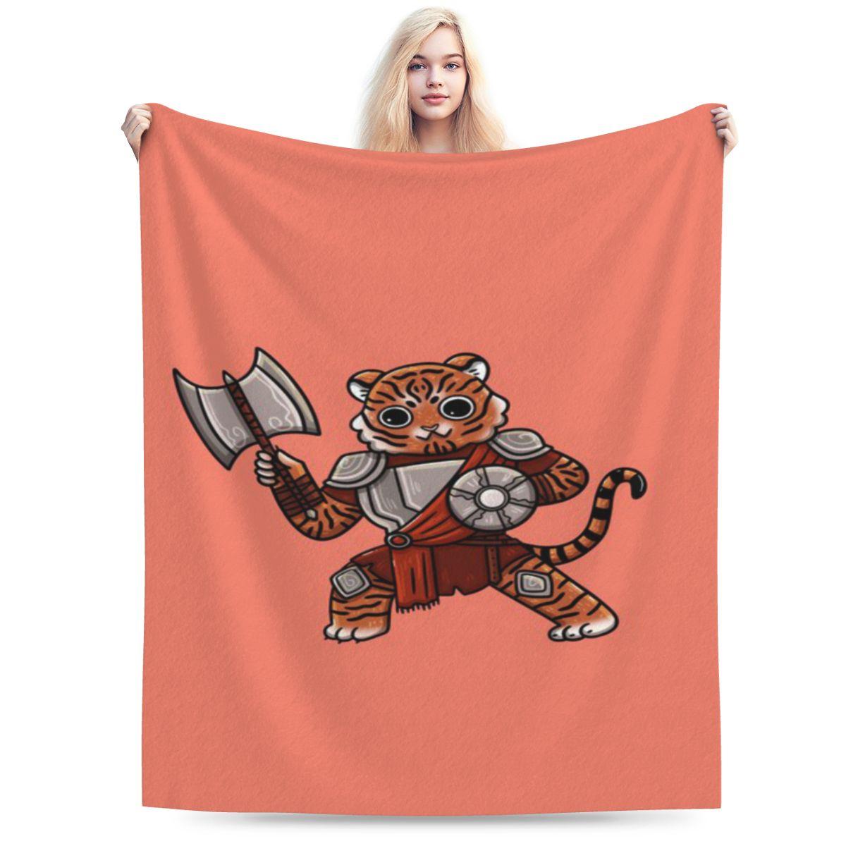 Tiger Fighter Personalized Soft Decorate Home An UltraSoft Micro Fleece Blanket 75x100cm