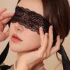 Lace Cat Ear Blindfold Veil with Light-Blocking Feature