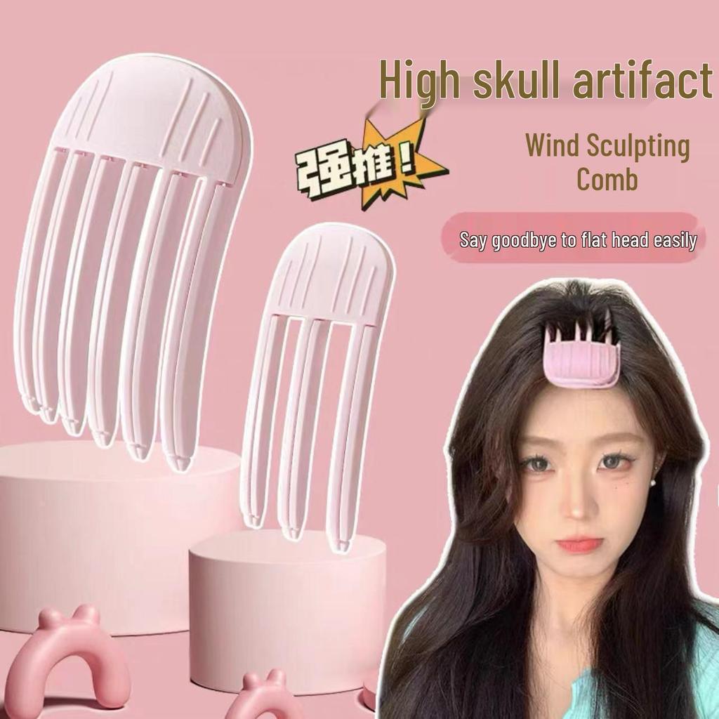 Hřeben pro tvarování vlasů na temeni a klip pro nadýchanou ofinu - Bezchybně tvaruje kořínky pro líné dny