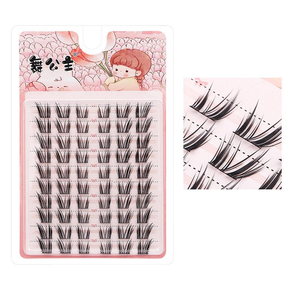 Wispy Manga Eyelash Clusters Natural Anime Individual Lashes 60/100Pcs Fairy Lash Clusters