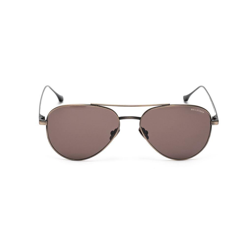 Belstaff Stainless Steel Sunglasses Brown
