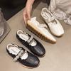 Fashion 2025 Spring and Summer Mary Jane Sneaker Pearl Non-slip Casual Shoes Breathable Flat Heel Ballet Flats Women's Casual Sneaker