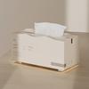 Tissue Box Holder Aesthetic Jam-Proof Tissue Cover Tabletop Decorative Organizer For Bedroom Living Room Bathroom Office