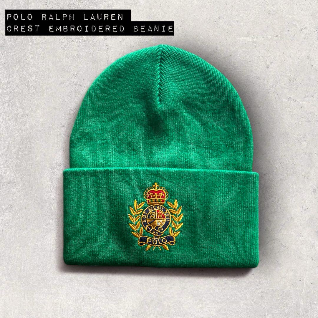 

[Б/У] Вязаная шапка бини Polo Ralph Lauren