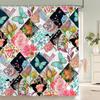 Tropical Plants Animals Bathroom Curtains Green Leaf Plant Waterproof Polyester Shower Curtain Nordic Home Bath Room Decoration