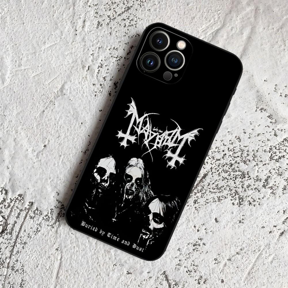 

Mayhem Live In Leipzig Burzum Phone Case for Iphone 15 14 13 12 11 Pro Max Xr X Xs Mini 8 Plus SE 2022 Black Soft Silicone Cover iPhone12 ProMax