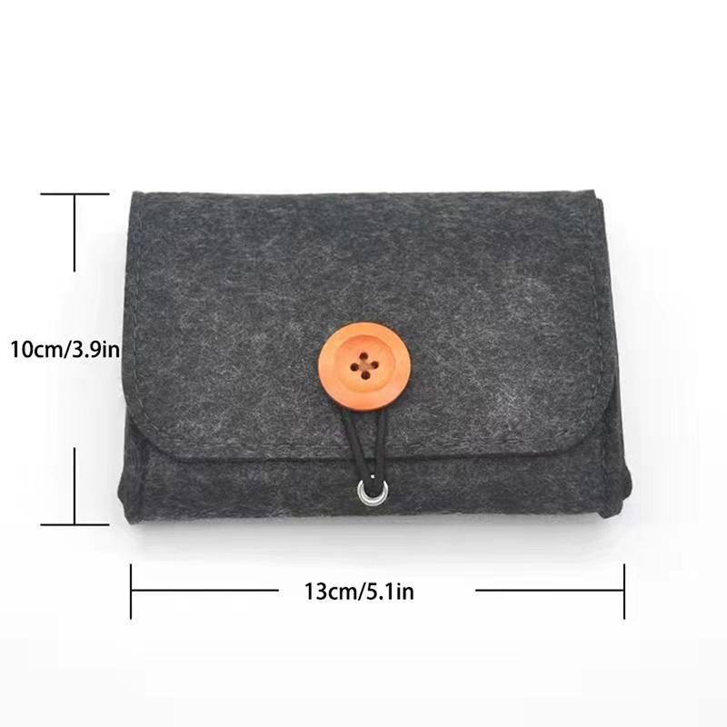 Filcowe etui na olejki eteryczne 6 przegródek 10 ml Torba do przechowywania Uchwyt na butelki Torba do przechowywania olejków eterycznych do aromaterapii Organizer podróżny