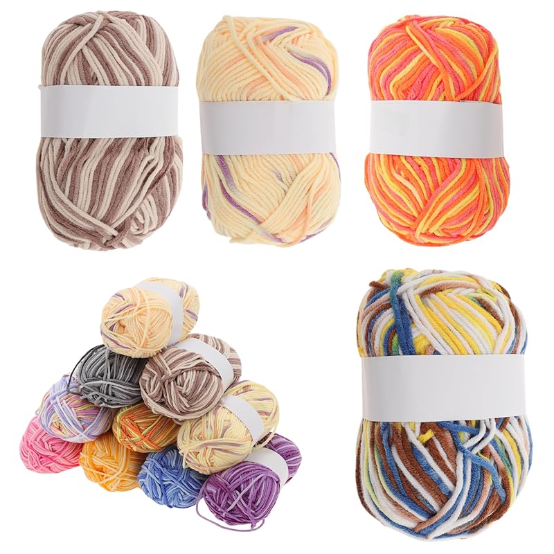 

CAPASTEC yarn 60% ton 40% acrylic 50g±2g (about 160m) soft Set of 2 knitting set Step-dyed style chris mass present hand knitting For beginners