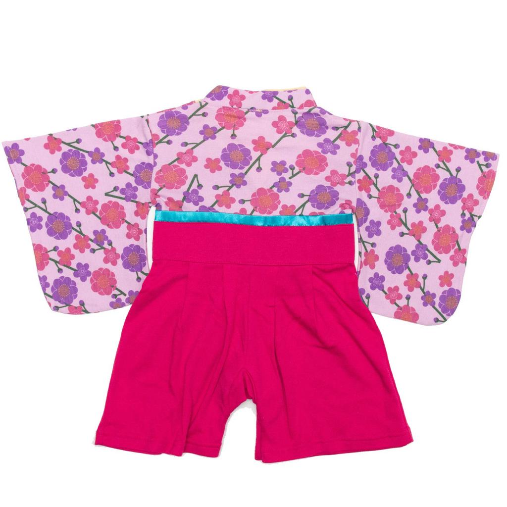 Hakama Romper Rompers Baby Hakama Girls [KYOETSU] (90, 2.Plum Purple)