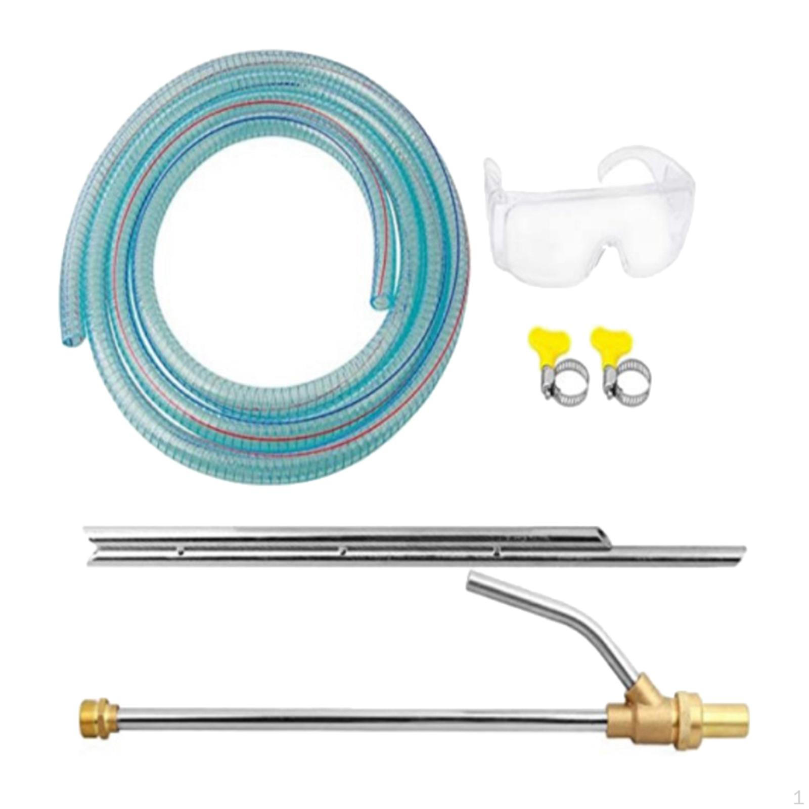 Professional Pressure Washer Sandblasting Kit Quick Disconnect Accessory Stainless Steel Portable