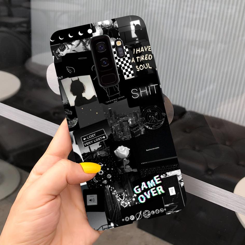 For Samsung Galaxy S9 Case G960F/DS Phone Cover Luxury Cartoon Soft Slim Funda For Samsung S9 Plus G965F S9+ Coque S9Plus Bumper