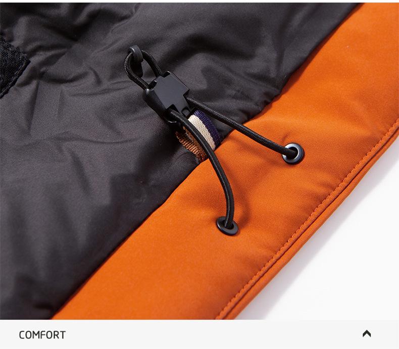 New Men's Waterproof Seamless Winter Duck Down Jacket