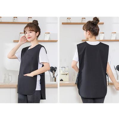 Waterproof Stain-Resistant Apron Breathable Nylon Vest Style Sleeved Apron Clothing Accessories Anti Dirty Coffee House Uniform