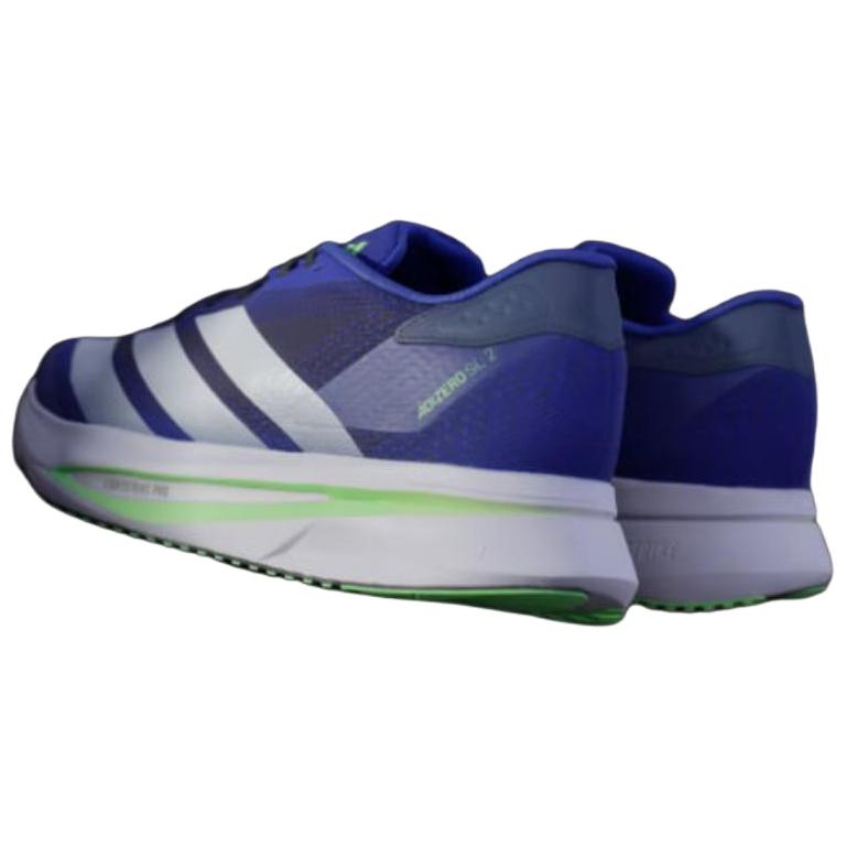 adidas Adizero SL2 Lucid Blue White Men Sneakers Cloud-White Lime-Burst JQ0347