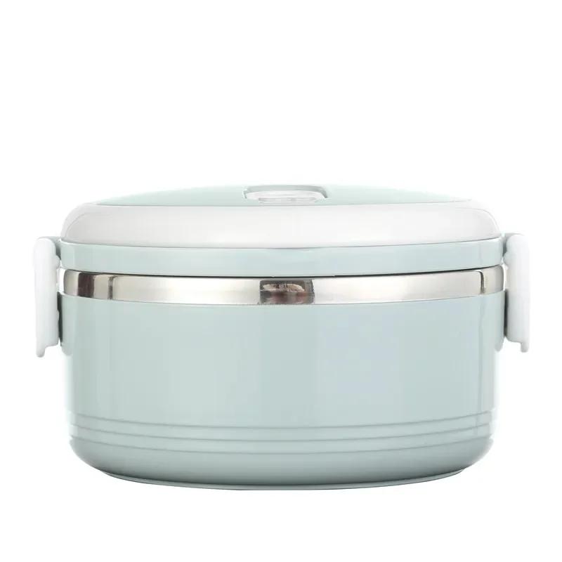 

Портативный ланч-бокс для микроволновой печи, многослойный, из нержавеющей стали, герметичный, теплоизоляционный, для школы, офиса, кухни на открытом воздухе