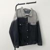 Spring and Autumn New Ins High Street Gradient Tie-Dye Denim Jacket Men's Jacket Couple Retro Fashion Top
