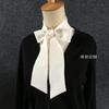 Bow Tie Fake Collar Elegant Versatile Shirt Black White Multi-color Collars Cute and Sweet Collars for Women