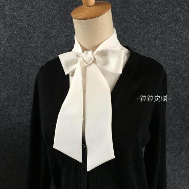 Bow Tie Fake Collar Elegant Versatile Shirt Black White Multi-color Collars Cute and Sweet Collars for Women