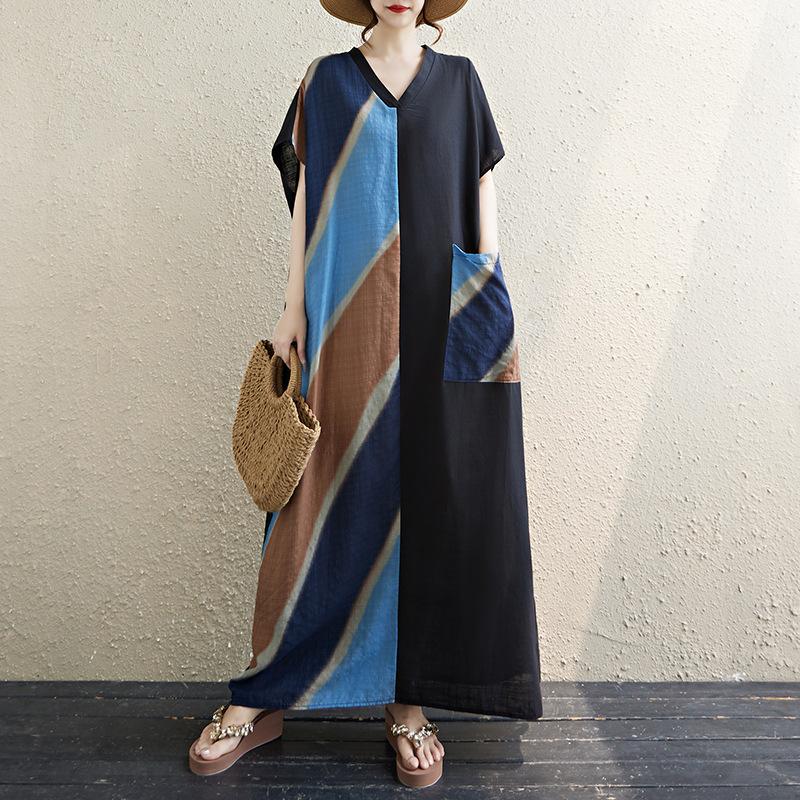 Women's Embroidered Smock Dress