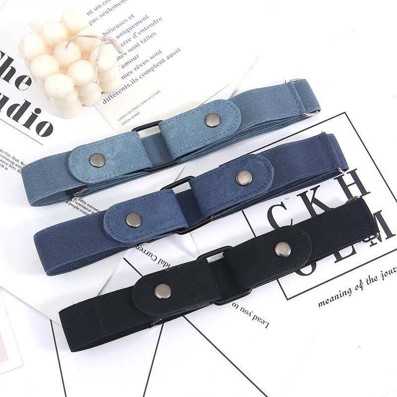Seamless Elastic Invisible Waistband Belt - Versatile for Spring & Summer Jeans
