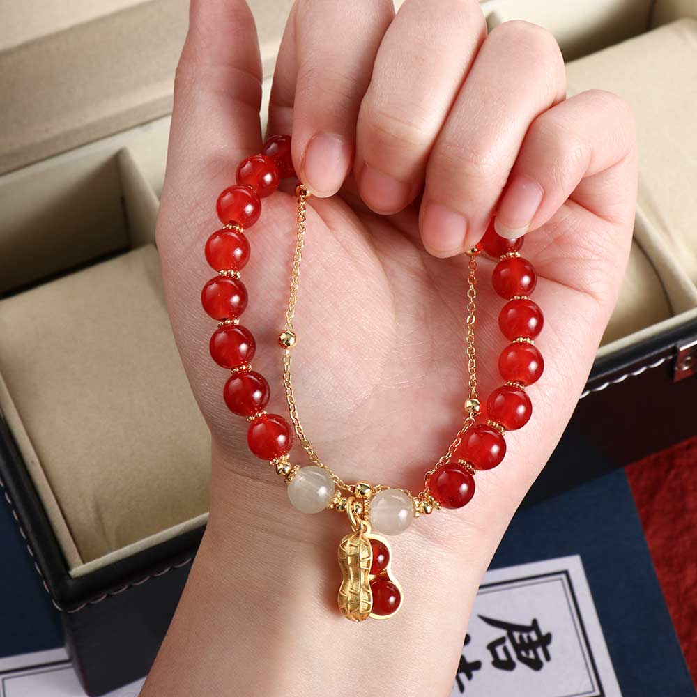 Gold Antique Bracelet Korean Style Bracelets Bead Bracelets Female Hand Chain   Bracelets