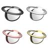 Ultra-thin Rotatable Portable Support Stand Car Mobile Phone Bracket with Ring