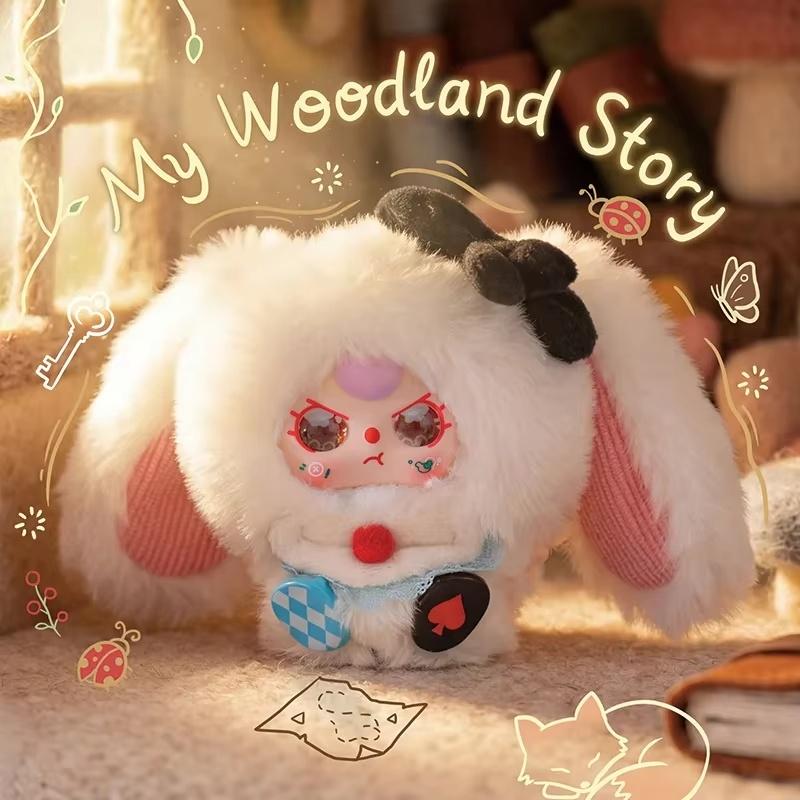 New mini Baby Three The Fairy Tale World Series Desk Decoration Items Fashion pendant Popular Dolls Girl Gifts toys