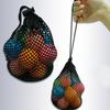 Golf Mesh Bags Small Sports Ball Net Bag Drawstring Pouch Nylon Mesh Bag Convenient Storage Organizer Golf Accessories