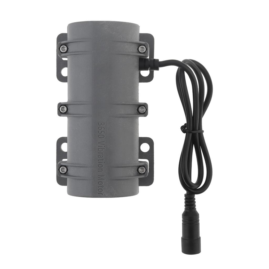 3650 Vibration Motor DC 12V To 24V 3800RPM Strong Vibration Industrial Grade Massage Bed Chair Instruments Sturdy Plastic Shell
