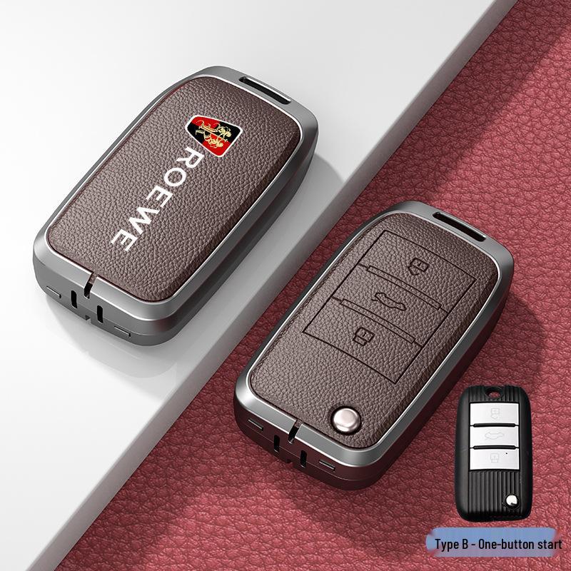Fit for Roewe RX5 16-20, i6, RX8, RX3, EI5 Metal Key Cover