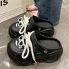 TUINANLE Women's Diy Clogs Slippers Woman Garden Shoes Beach Sandals Non Slip Summer High Quality Platform Slides Fashion