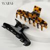 WJia Französisch Minimalistisch Acetat Krallenklemme für Frauen - Luxus Kopfschmuck-Accessoire