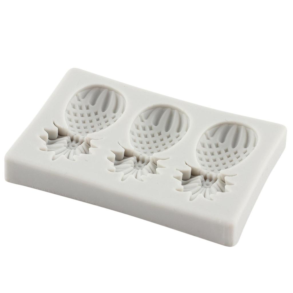 Pineapple Silicone Molds Mini Fruit Fondant Mold Cake Decorating Tools Cupcake Topper Chocolate Candy Craft Gum Paste Polymer Clay