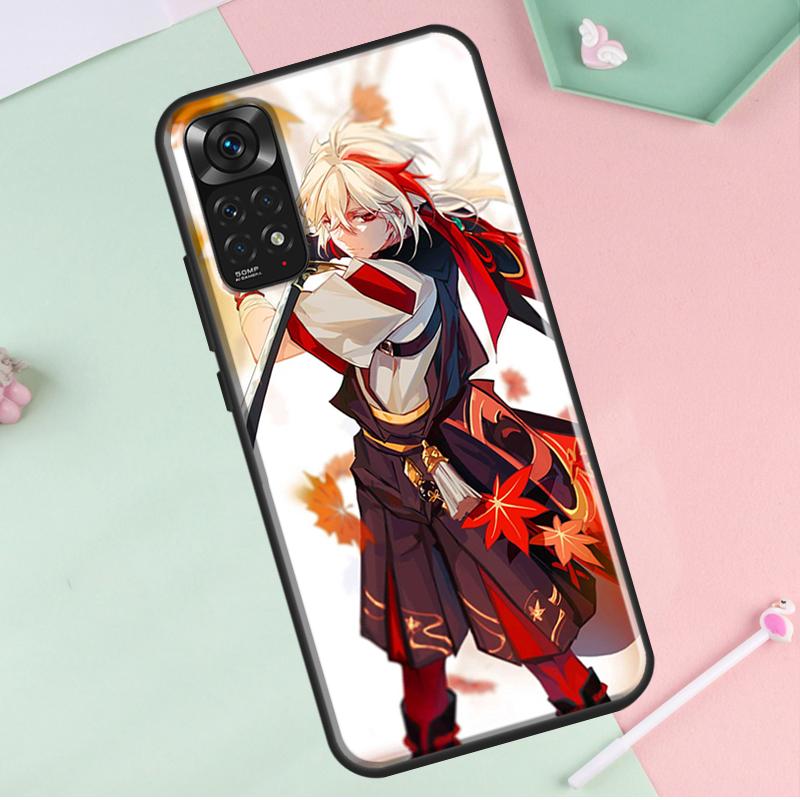

Genshin Impact Kaedehara Kazuha для Redmi Note 12 Pro Plus чехол для Redmi Note 10 8 9 11 Pro 12S 11S 10S 9S 9C 10C 12C чехол Redmi Note 8T