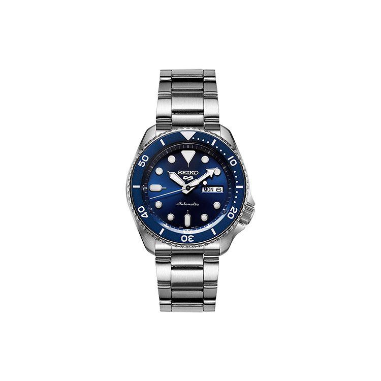 Seiko 5 Series Classic Canned Automatic Watch Men watches Blue SRPD51K1 Blue Dial