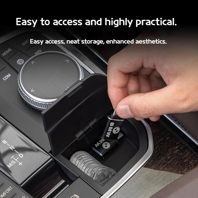 LHD For BMW 2 3 4 Series X3 X4 X5 X6 X7 F40 G20 G26 G01 G02 G05 G06 G07 I4 Car Central Console Gear Lever Modified Storage Box