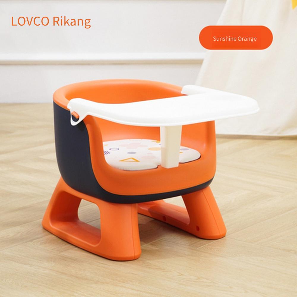 Sedia da pranzo per bambini Rikang, Sgabello cigolante per bambini piccoli con schienale, Sgabello basso da pranzo per bambini, Seduta per l'apprendimento a casa per neonati