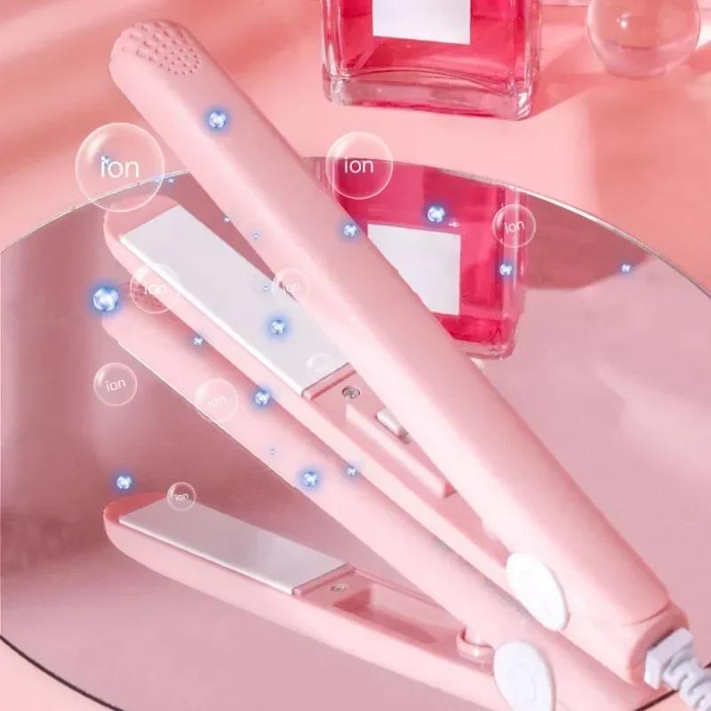 2025 Best Sell Mini Hair Curler Fluffy Splint Flat Iron Curling Corrugated Plate Pro Electric Hair Crimper For All Hair Lengths