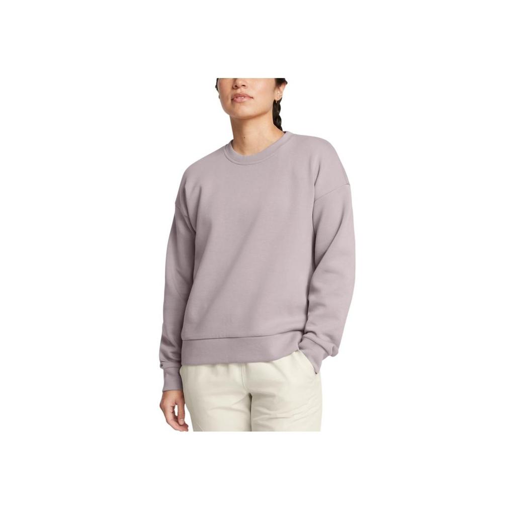 Under Armour Unstoppable Soft Comfortable Breathable Loose Hoodie Women hoodies Gray 1387883-015