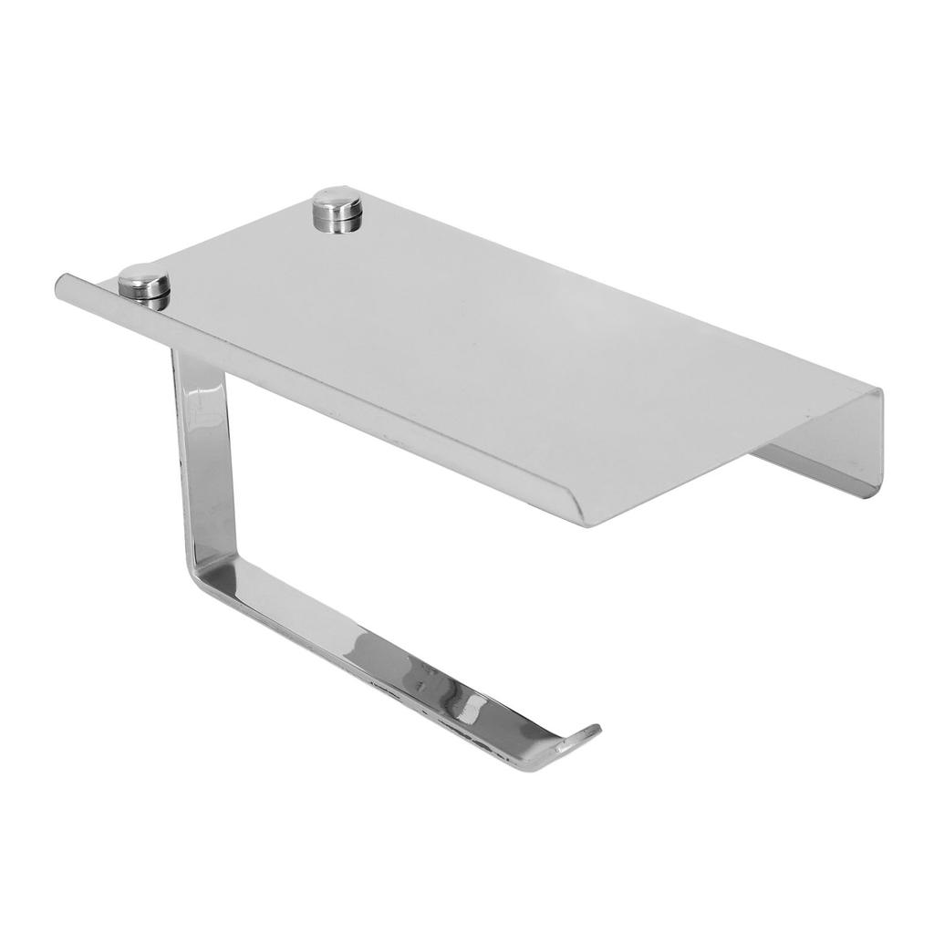 Paper Towel Holder Stainless Steel Punch Free Dual Use Toilet Paper Dispenser for Home Bathroom K6 304