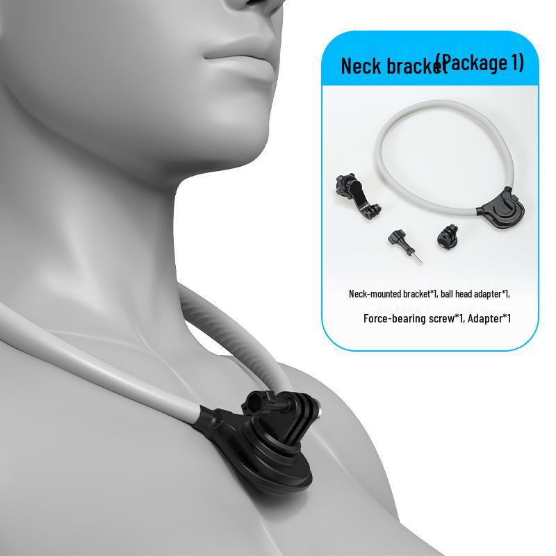 

Крепление на шею и грудь для спортивных камер и мобильных телефонов - Совместимо с GoPro, экшн-камерами, Insta360