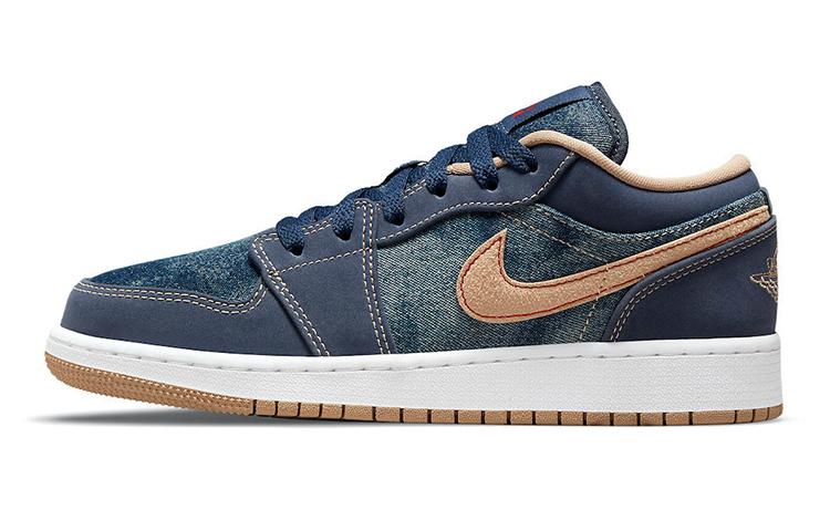 Jordan 1 Low SE Denim GS 36