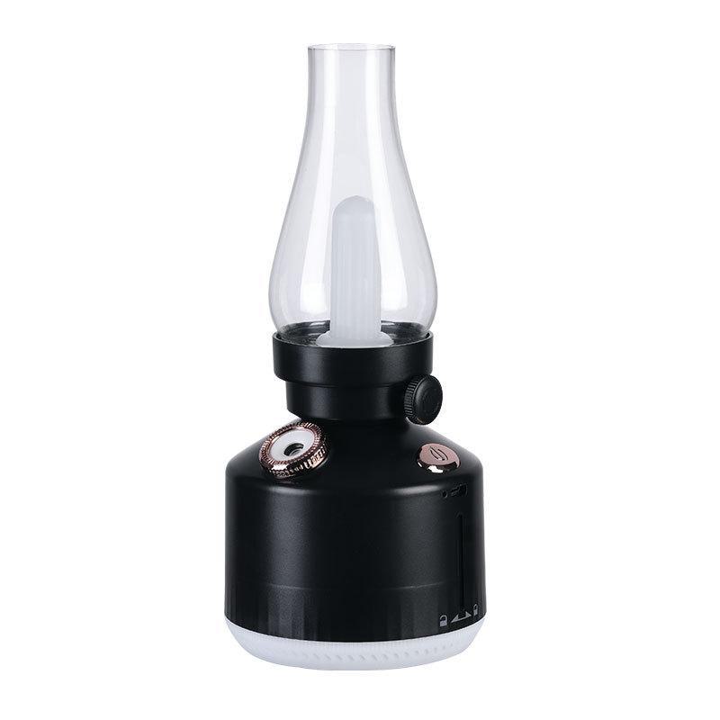 

Ретро керосиновая лампа-увлажнитель воздуха - настольный распылитель воды и прикроватный светильник чёрный