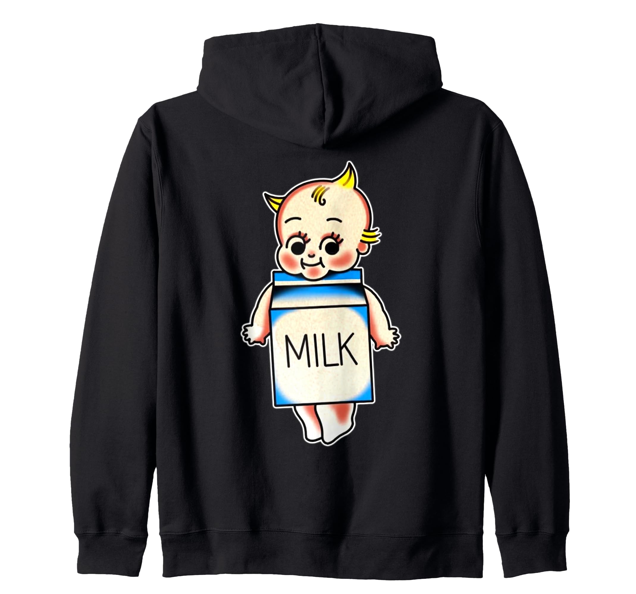 

Kewpie Baby Milk Zip Hoodie чёрный