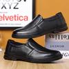 Dad shoes sandals men's work casual shoes summer dad soft sole one pedal sandals driving breathable beanie shoes