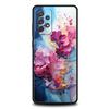 Cherry Blossoms Phone Case for Samsung Galaxy A15 A14 A25 A54 A34 A51 A71 A72 A73 A32 A52 A52S A11 A21S A31 A41 5G Soft Shell