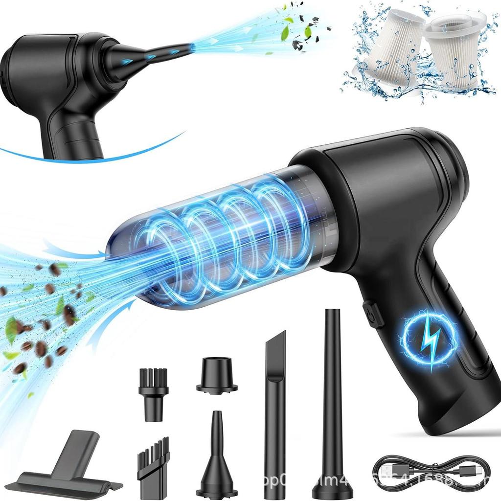 High-Power Wireless Vacuum Cleaner for Car, Home, and Window/Sofa Gaps