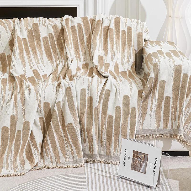 Prosop Sofă Universal Patru Anotimpuri Antiderapant Simplu Husă Sofă Pânză Pătură All-inclusive Anti-zgârieturi Pisici Husă Sofă Universală