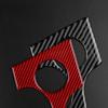 3D Carbon Fiber Headlight Switch Hole Cover Sticker for Porsche Panamera 2010-2016