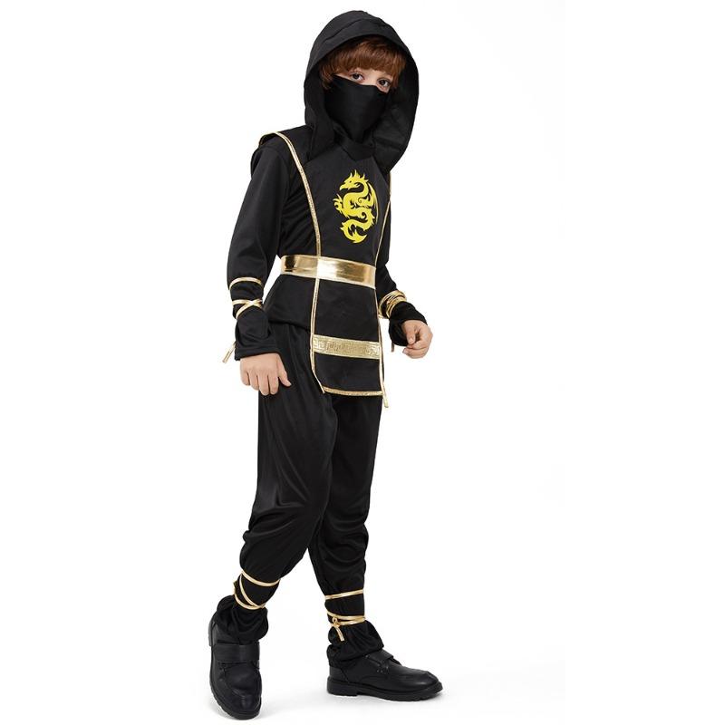 Children's Performance Naruto Costume New Halloween Cosplay Anime Costume, Samurai Costume Ninja Costume